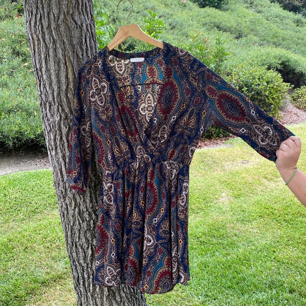 Lush Paisley Dress